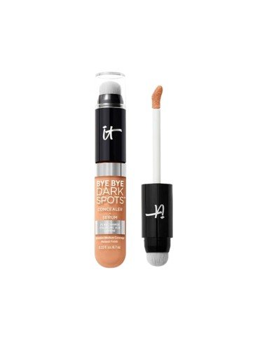 IT Bye Bye Dark Spots Concealer: copertura media, effetto idratante e trattamento del viso.