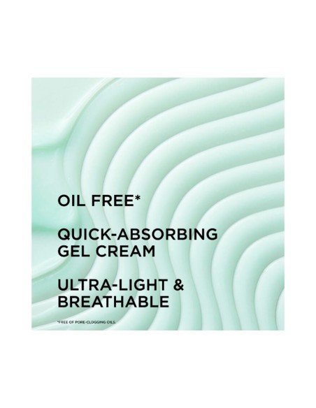 Gel idratante oil-free per la pelle grassa - Controlla i pori e idrata fino a 48 ore