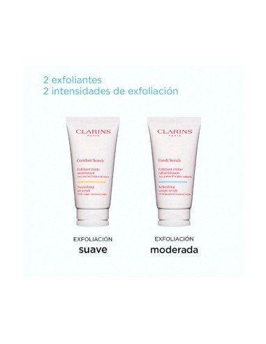 Clarins fresh scrub viso: pelle luminosa, liscia e idratata fin dalla prima applicazione