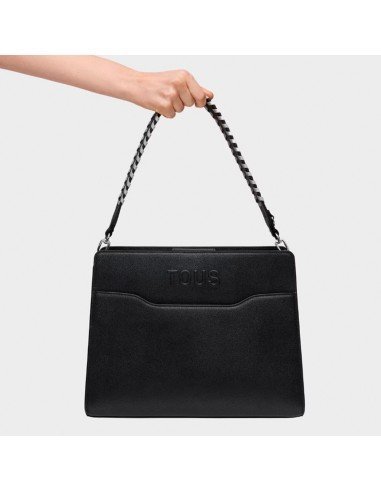 Tous Shopper Audree Saffiano noir : élégance et fonctionnalité pour toutes les occasions.