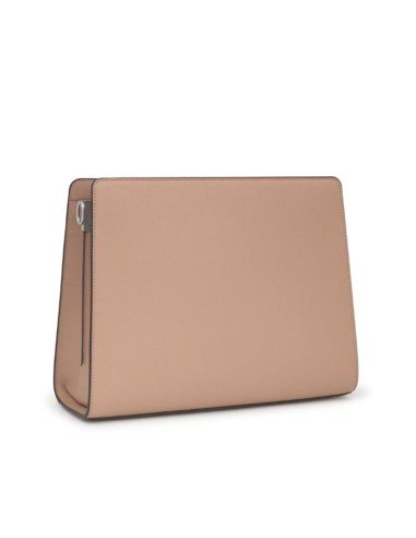 Mala Tous Audree Saffiano: elegância e funcionalidade numa sofisticada cor taupe