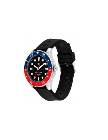 Montre Oceanic de Tommy Hilfiger : style maritime et élégance sportive pour les hommes.