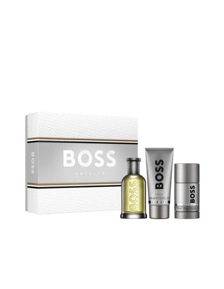 Hugo Boss VI Eau de Toilette Set: perfume, gel e desodorizante para o homem elegante.