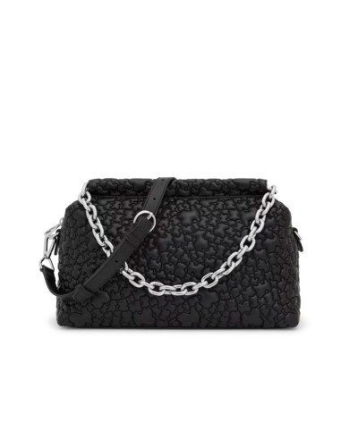 Bolsa Tous Jane Puffy Bear Tous: elegância e funcionalidade em preto para qualquer ocasião