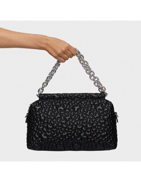 Bolsa Tous Jane Puffy Bear Tous: elegância e funcionalidade em preto para qualquer ocasião