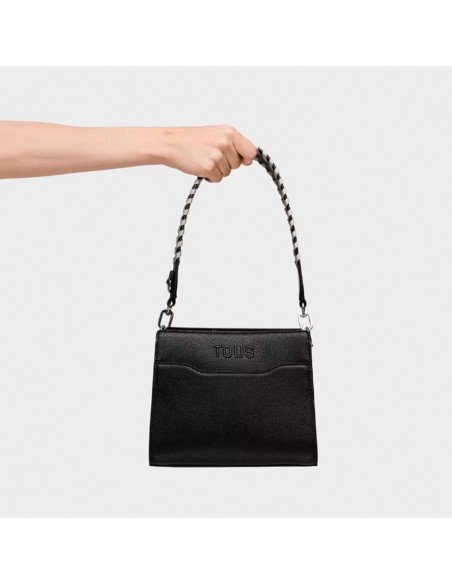 Tous Shopper klein schwarz Audree Saffiano: Eleganz und Funktionalität für jede Gelegenheit