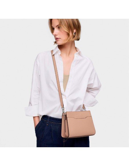 Tous kleine Shopper-Tasche Audree Saffiano: Eleganz und Vielseitigkeit für jede Gelegenheit