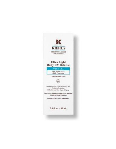 Intense sun protection with Kiehls Ultra Light SPF50: matte, fresh skin all day long