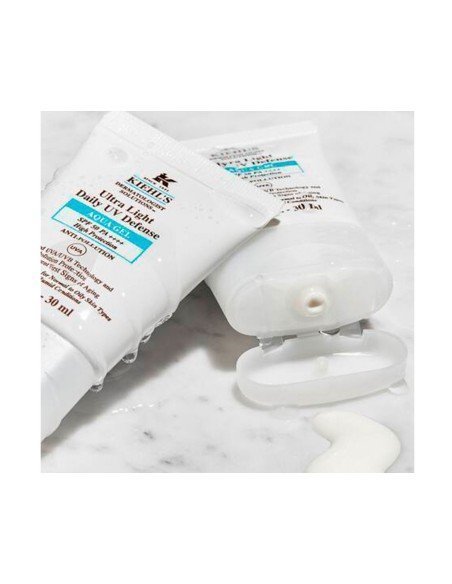 Intense sun protection with Kiehls Ultra Light SPF50: matte, fresh skin all day long
