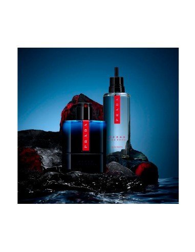 Prada Luna Rossa Ocean Eau de Toilette Refill : fraîcheur masculine innovante et durable