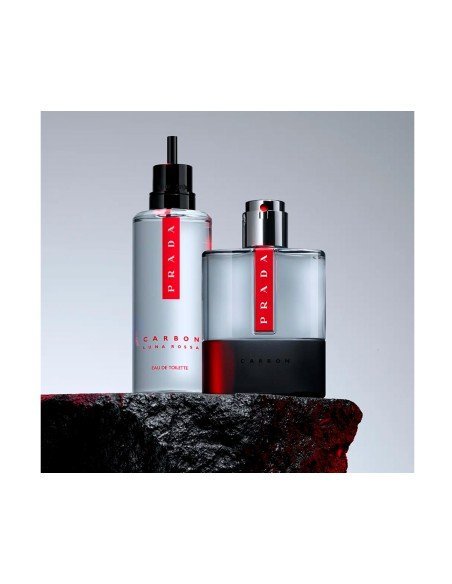 Prada Luna Rossa Carbon fragrance: olfactory energy with elegant and technological design