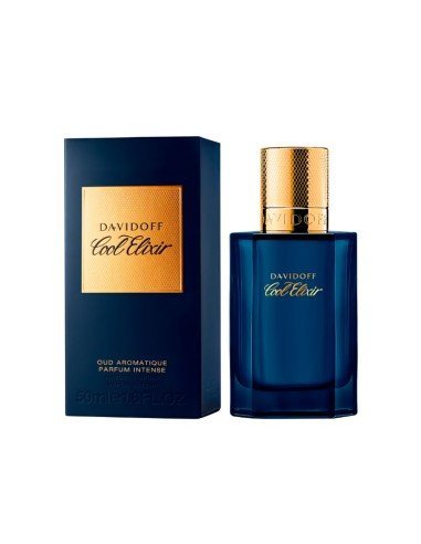 Davidoff Cool Elixir : parfum masculin moderne et élégant aux notes de oud et de lavandin.