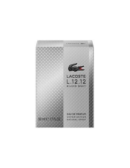 Descubre sofisticación y frescura con Lacoste L12.12 Silver Grey Eau de Parfum