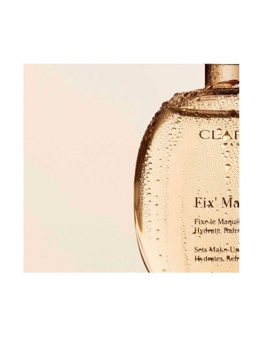 Clarins Fix Make Up Gold Make-up-Fixierer: Frische, Glanz und natürliche Pflege.