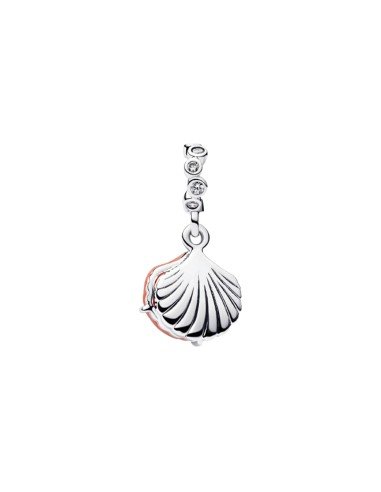 Pandora Coral Shell Anhänger Charm: Eleganz in Sterling Silber und marine Details