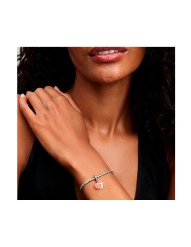 Pandora Coral Shell Anhänger Charm: Eleganz in Sterling Silber und marine Details
