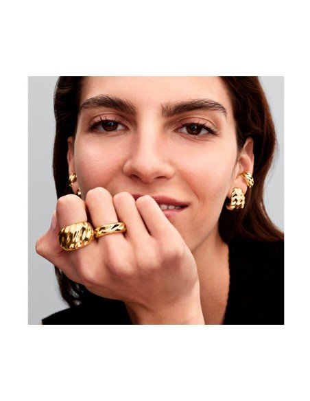 Pandora Shine Wellenring: luxuriöses und modernes Design in 14 Karat Gold