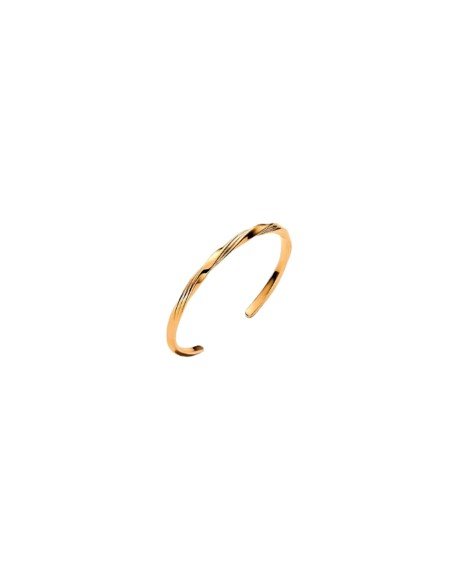 Pulsera Pandora Shine Abierta: Elegancia entrelazada en oro, personalizable y versátil