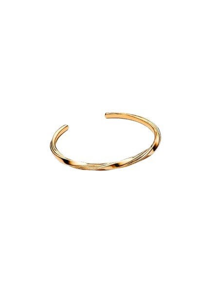 Bracciale Pandora Shine Open: Eleganza intrecciata in oro, personalizzabile e versatile