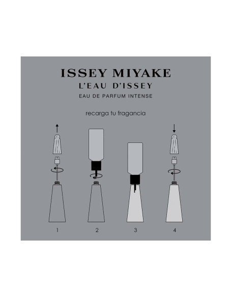 L'eau d'Issey Eau de Parfum Intense Recarga: aroma sensual de Issey Miyake