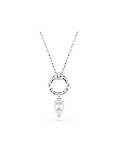 Pendentif Mesmera de Swarovski en forme de poire en blanc, élégance et sophistication garanties