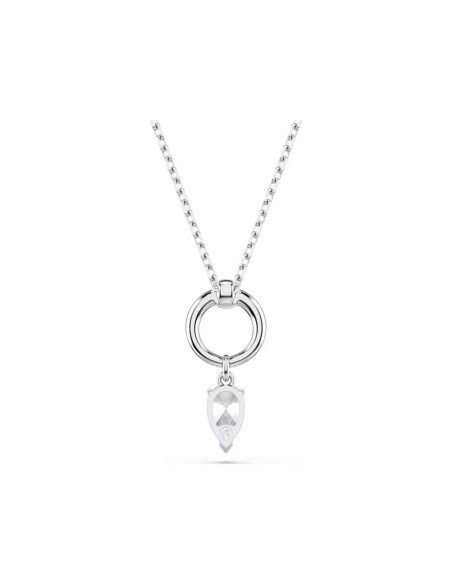 Ciondolo Mesmera di Swarovski a forma di pera in bianco, eleganza e raffinatezza garantite