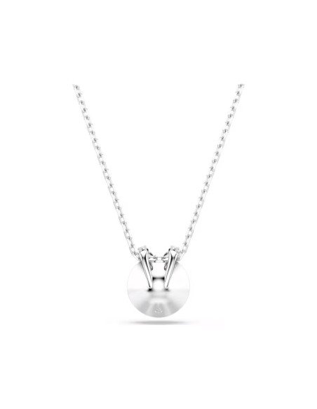Colgante Swarovski Bella V: sofisticación en azul y rodio, lujo y durabilidad garantizada.
