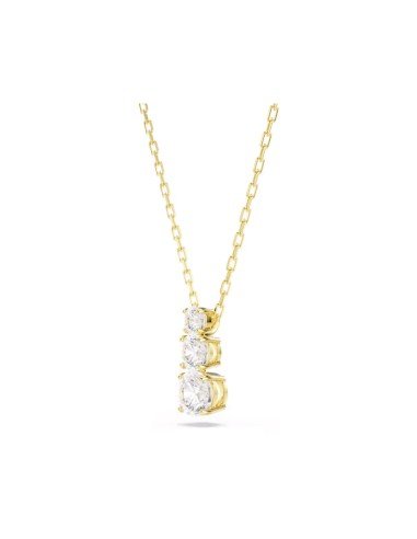 Stilla Attract Swarovski pendant: Everyday elegance in white and gold