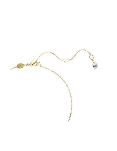 Pendente Stilla Attract Swarovski: eleganza quotidiana in bianco e oro