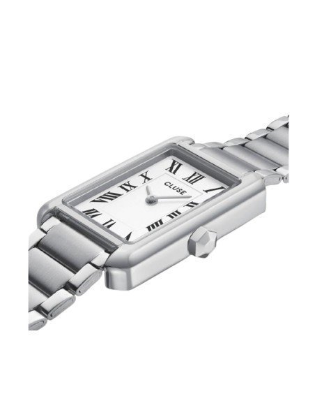Cluse Belisenna Uhr: Vintage-Eleganz aus Stahl, robust und vielseitig für Frauen