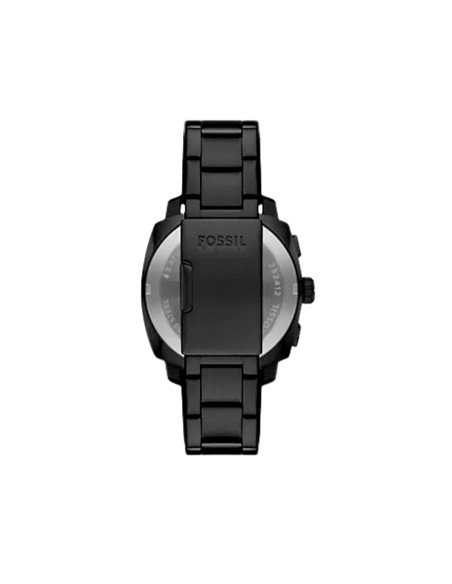 Montre Fossil Machine noire : design robuste, chronographe et style moderne pour l'homme d'aujourd'hui