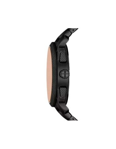 Montre Fossil Machine noire : design robuste, chronographe et style moderne pour l'homme d'aujourd'hui