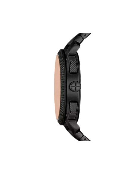 Montre Fossil Machine noire : design robuste, chronographe et style moderne pour l'homme d'aujourd'hui
