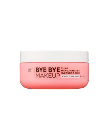 3-in-1-Make-up-Entferner: Reinigen, aufhellen und Feuchtigkeit spenden für bis zu 24 Stunden mit It Bye Bye Make Up