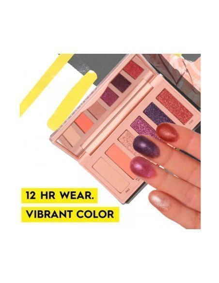 Urban Decay Smiley mini eyeshadow palette: sombras únicas, vegan, de longa duração