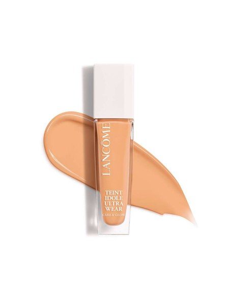 Base Lancome: acabamento luminoso, hidratação 24h e cuidado facial de excelência