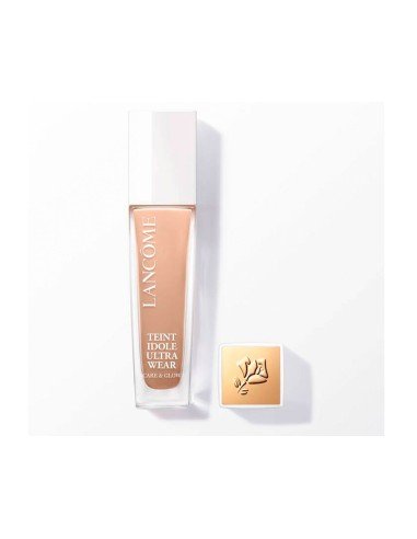 Base Lancome: acabamento luminoso, hidratação 24h e cuidado facial de excelência