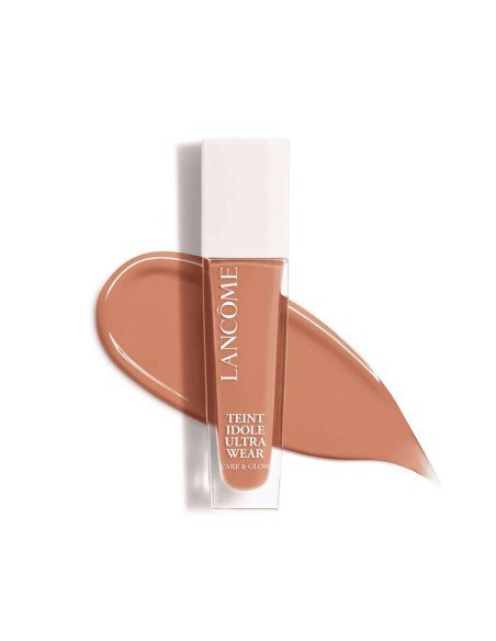 Base Lancome: acabamento luminoso, hidratação 24h e cuidado facial de excelência