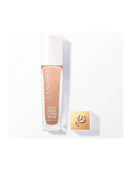 Base Lancome: acabamento luminoso, hidratação 24h e cuidado facial de excelência
