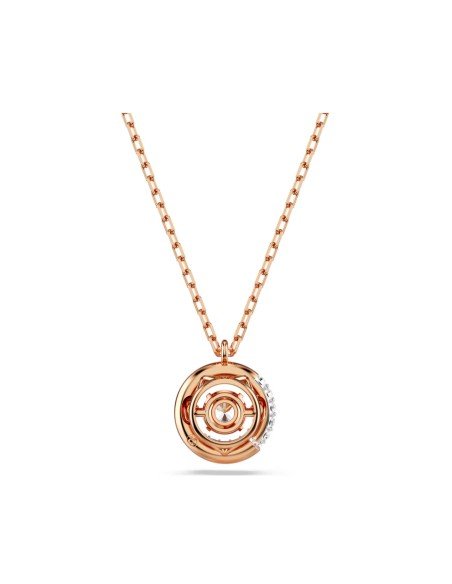 Pendente Dextera Swarovski: design elegante, cristalli e finitura in oro rosa