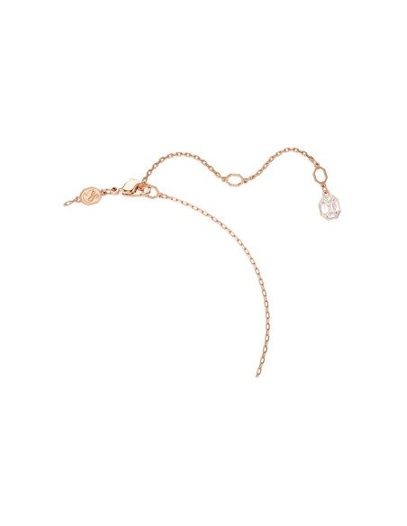 Pendente Dextera Swarovski: design elegante, cristalli e finitura in oro rosa