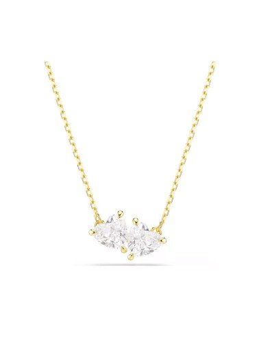 Collar Mesmera Attract Corazón Swarovski: elegancia moderna en zircones y oro