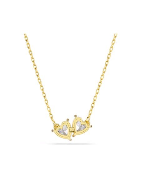 Collar Mesmera Attract Corazón Swarovski: elegancia moderna en zircones y oro