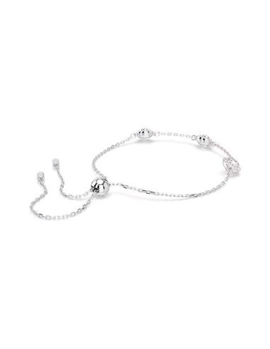 Faites preuve d'élégance et de polyvalence avec le bracelet Swarovski Una Angelic plaqué rhodium