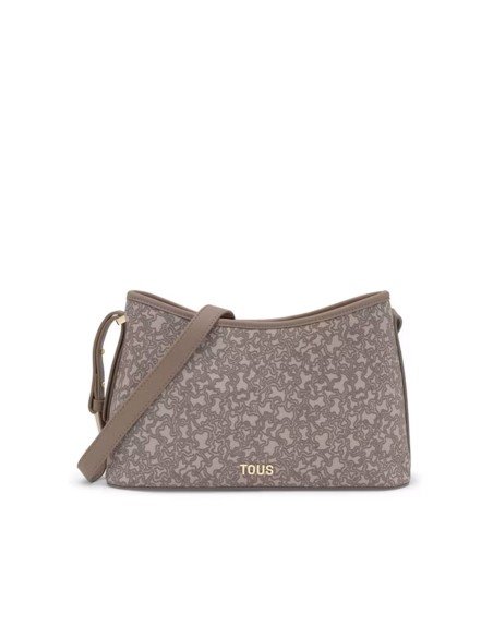 Tous Kaos Mini Lines große Umhängetasche in Taupe: Stil und Funktionalität in jedem Detail