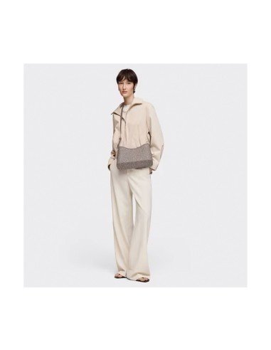 Tous Kaos Mini Lines große Umhängetasche in Taupe: Stil und Funktionalität in jedem Detail