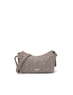 Borsa messenger Tous Medium taupe Kaos Mini Lines