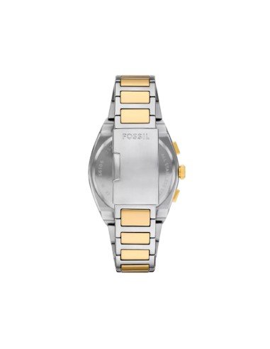 Montre Fossil Everett : style et précision en acier bicolore, idéale pour toutes les occasions