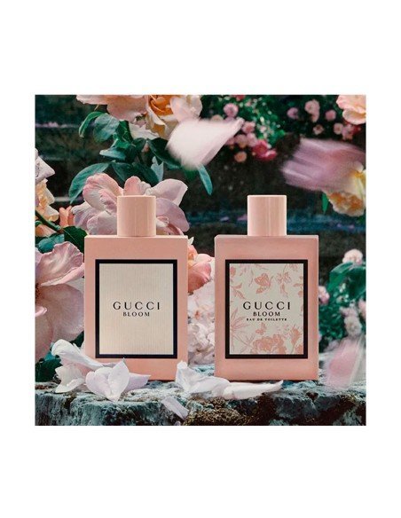 Discover Gucci Bloom Eau de Toilette: floral freshness with a touch of neroli and femininity.
