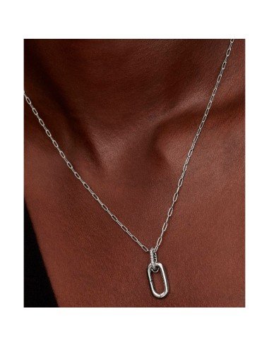 Collar Pandora Link Grande: diseño elegante y versátil de plata para cada ocasión